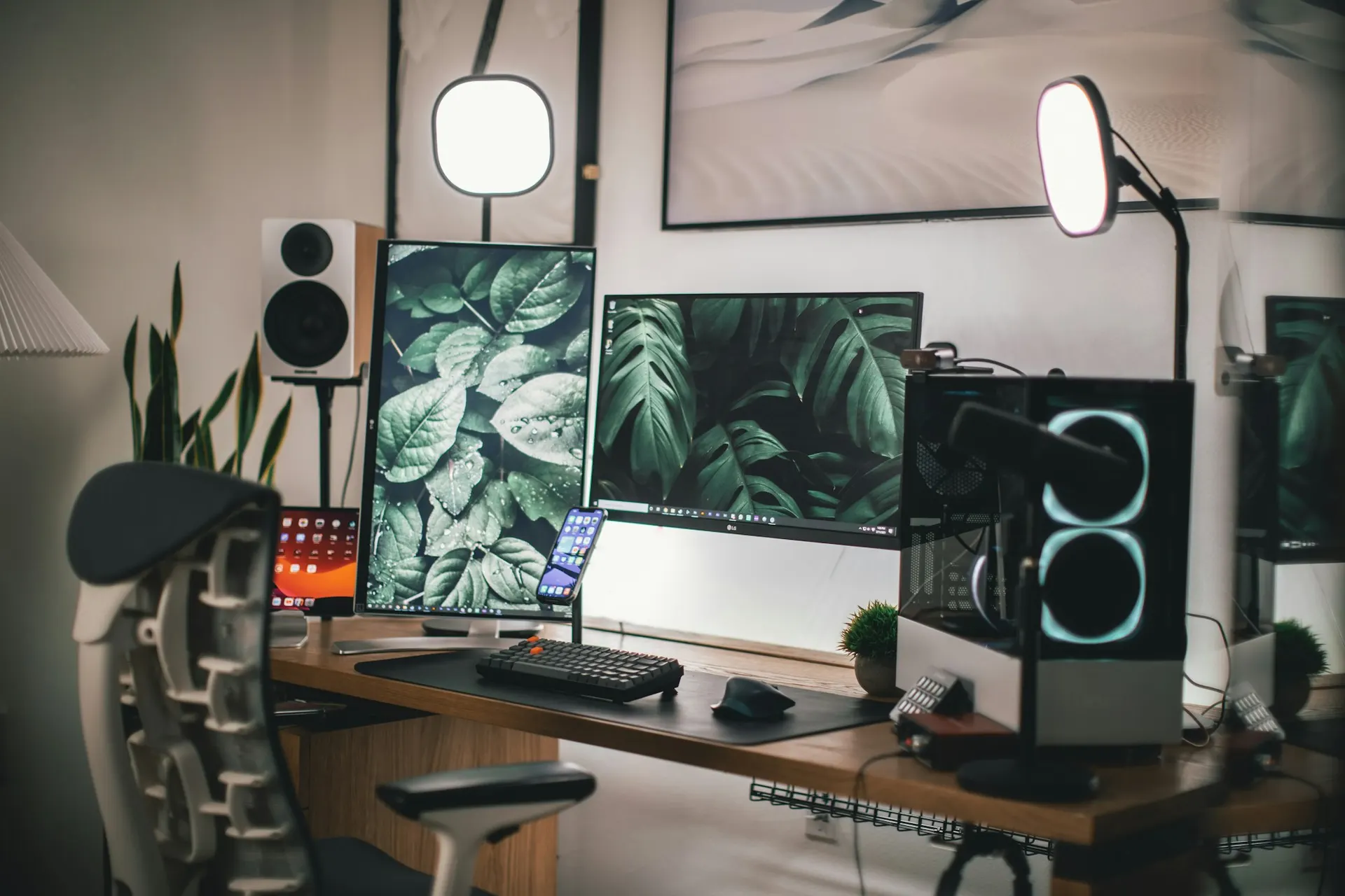 An organised office technology setup representing structured IT equipment supply.